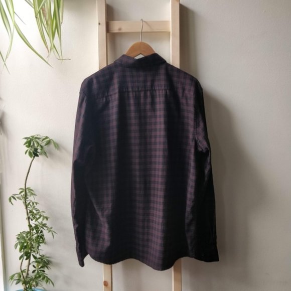 Slate & Stone Plaid Gingham Button Down Shirt XL- Men's Casual - Office - Picture 3 of 4